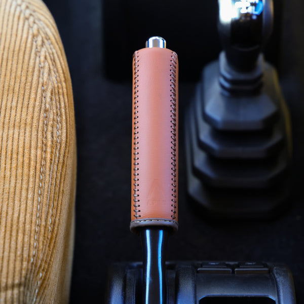 APIO Genuine Leather Parking Brake Grip Cover Jimny (2018-ON)