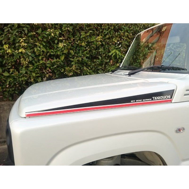 TANIGUCHI Bonnet Hood Line Side Stickers Tapes Decals Jimny JB74