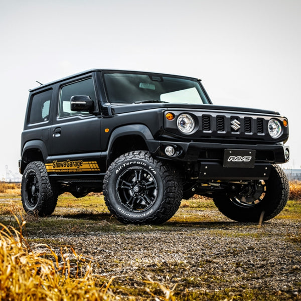 RAYS DAYTONA FDX-J Black Collection 16" Wheels for Jimny