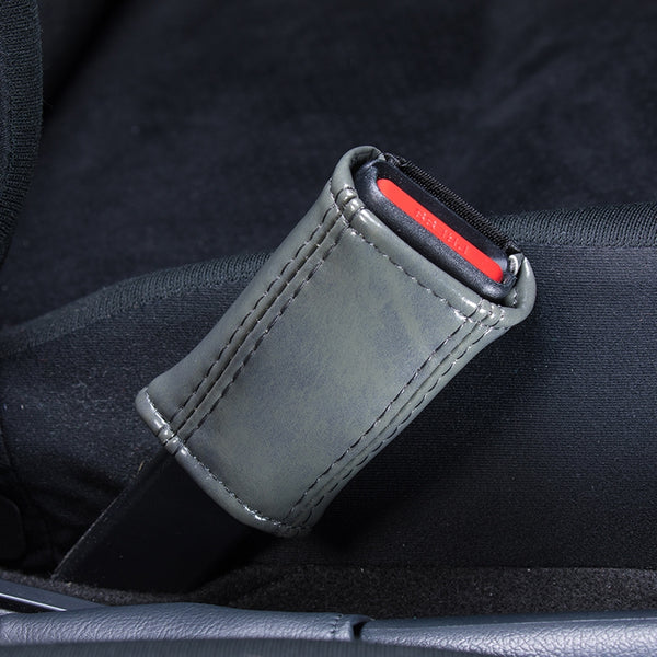 GRACE Synthetic Leather Seat Belt Buckle Covers