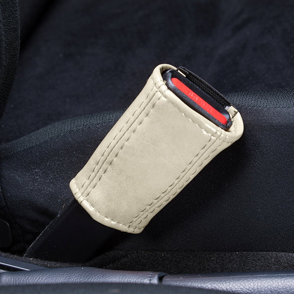 GRACE Synthetic Leather Seat Belt Buckle Covers
