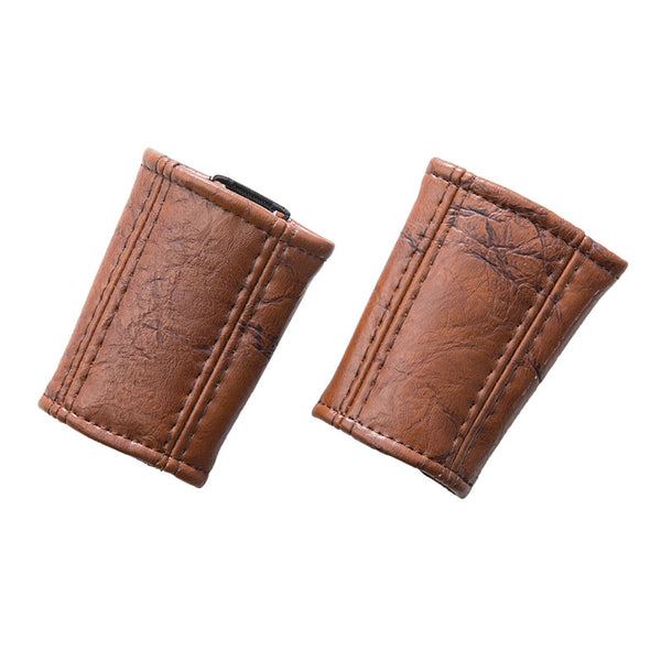 GRACE Synthetic Leather Seat Belt Buckle Covers