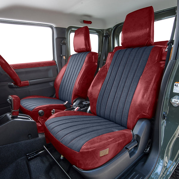GRACE Antique Leather Denim Seat Covers Jimny (2018-ON)