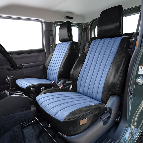 GRACE Antique Leather Denim Seat Covers Jimny (2018-ON)