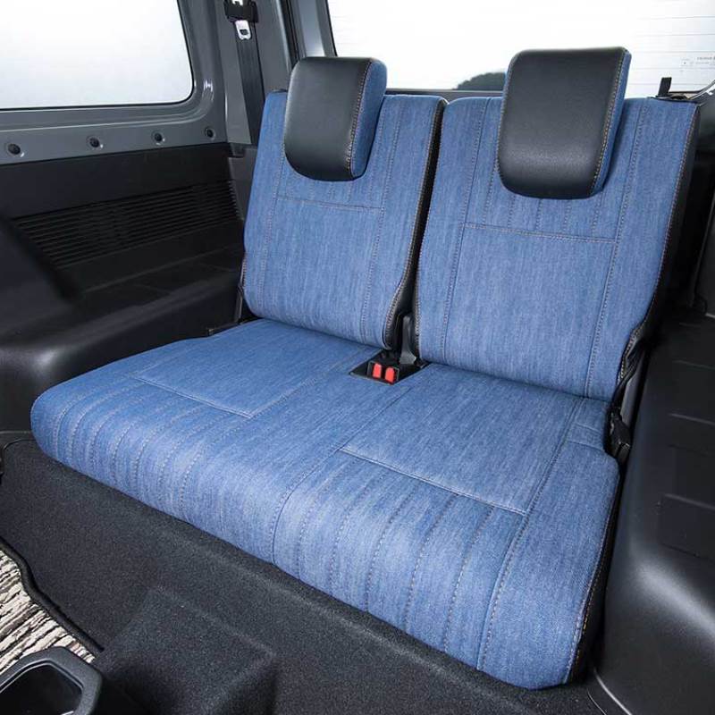 GRACE CRUM Synthetic Leather Denim Seat Covers Jimny JB74 Japan Made ...