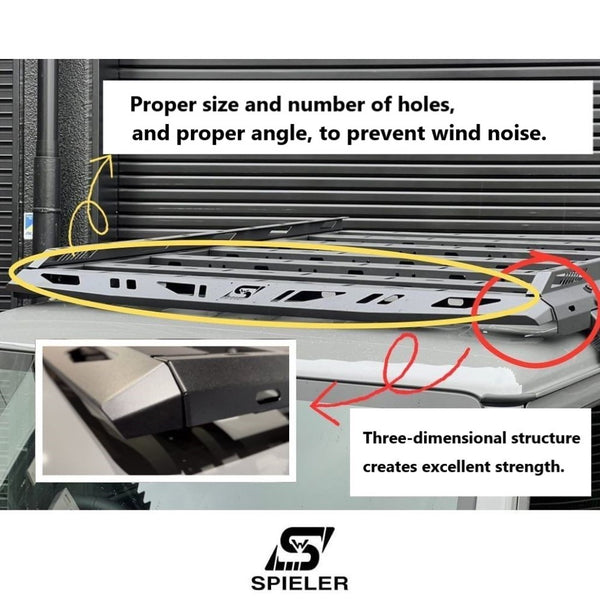 SPIELER 2-way Rain Gutter Roof Rack Jimny (2018-ON)