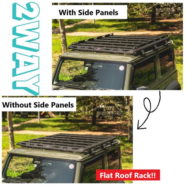 SPIELER 2-way Rain Gutter Roof Rack Jimny (2018-ON)