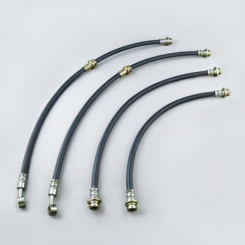 RV4 WILD GOOSE Extended Brake Hoses for 2-4 inch lifted Jimny (2018-ON)
