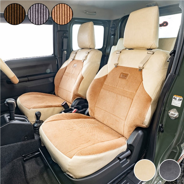 GRACE Corduroy Overall Seat Covers Jimny (2018-ON)