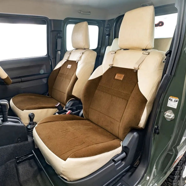 GRACE Corduroy Overall Seat Covers Jimny (2018-ON)