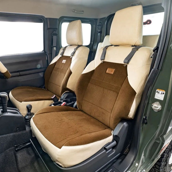 GRACE Corduroy Overall Seat Covers Jimny (2018-ON)