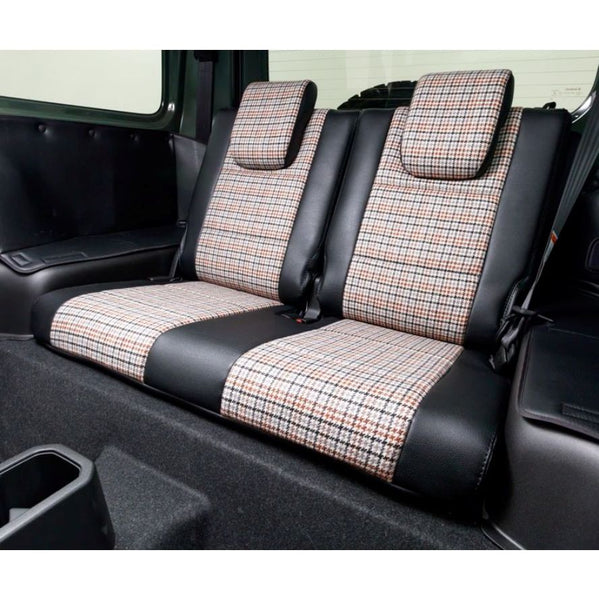 DAMD LITTLE D. Leather and Houndstooth Seat Covers Jimny (2018-ON)