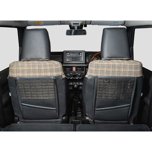 DAMD THE GEAR Leather and Houndstooth Seat Covers Jimny (2018-ON)