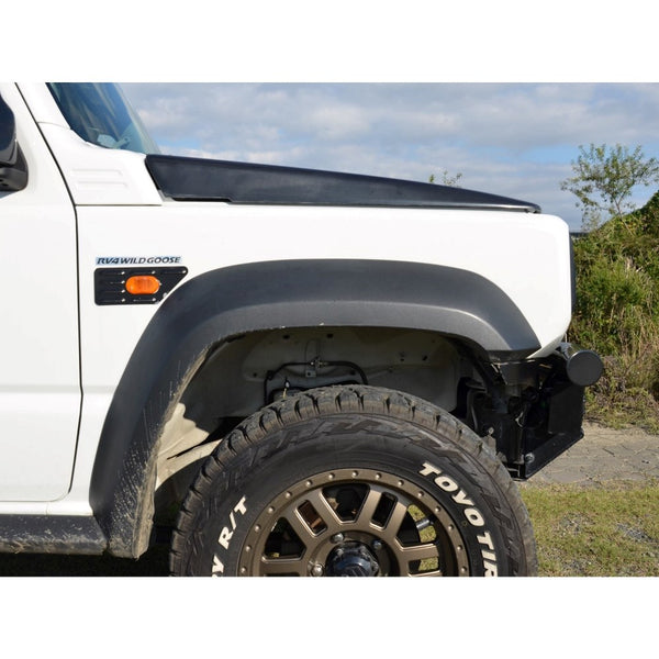 RV4 WILD GOOSE Carbon FRP Trial Bonnet with Air Vents Jimny (2018-ON)