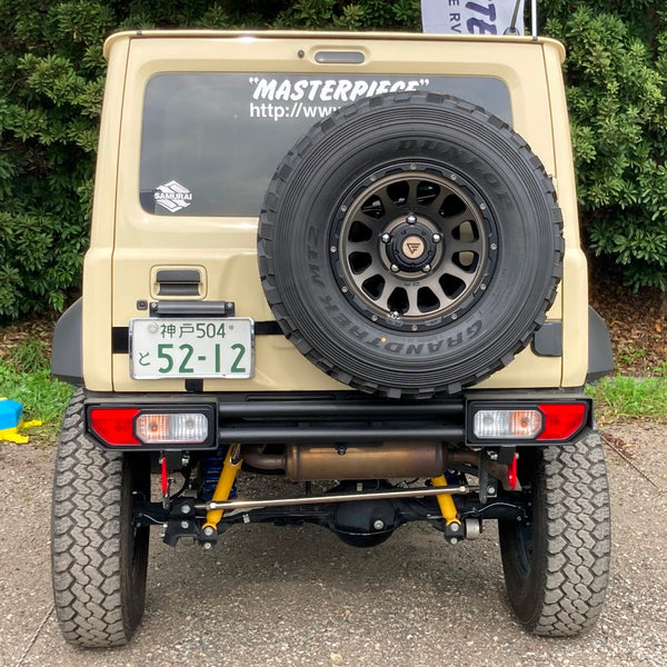 MASTERPIECE Heavy-duty Spare Tire Relocation Bracket Jimny (2018-ON)