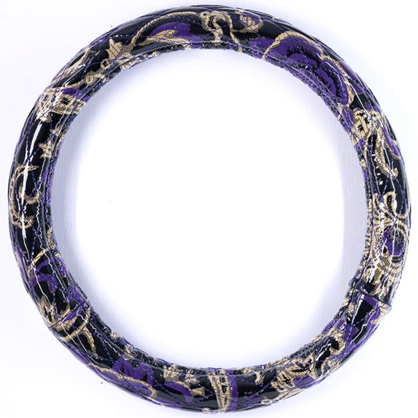 GRACE MADONNA Kinkazan-ori Steering Wheel Cover Quilted Type