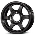 RAYS Gram Lights 57DR-X Super Dark Gunmetal 16" Wheels for Jimny