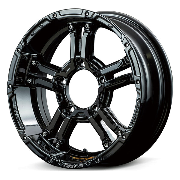 RAYS DAYTONA FDX-J Black Collection 16" Wheels for Jimny