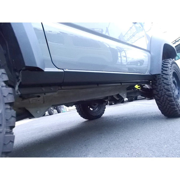 RV4 WILD GOOSE Heavy-duty Steel Side Sill Guards Jimny JB74 (2018-ON)
