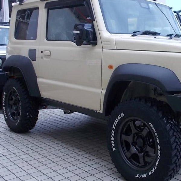 RV4 WILD GOOSE Heavy-duty Steel Side Sill Guards Jimny JB74 (2018-ON)