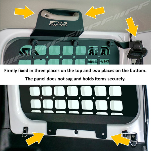 IPF Rear Side Window Storage Panels Jimny JB74 (2018-ON)