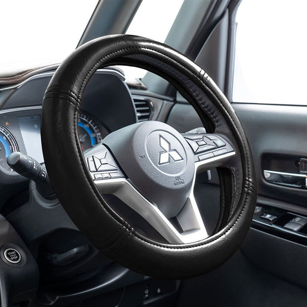 GRACE Synthetic Leather Steering Wheel Cover