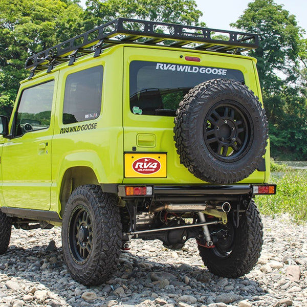 RV4 WILD GOOSE Heavy-duty Steel Rear Bumper type2 Jimny (2018-ON)