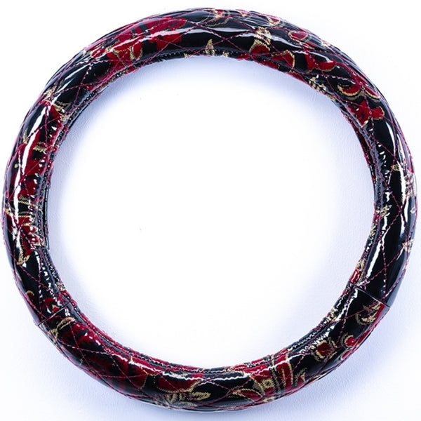 GRACE MADONNA Kinkazan-ori Steering Wheel Cover Quilted Type