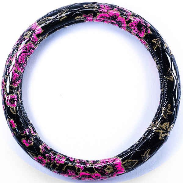 GRACE MADONNA Kinkazan-ori Steering Wheel Cover Quilted Type