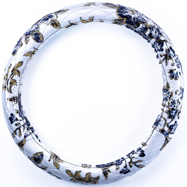 GRACE MADONNA Kinkazan-ori Steering Wheel Cover Quilted Type