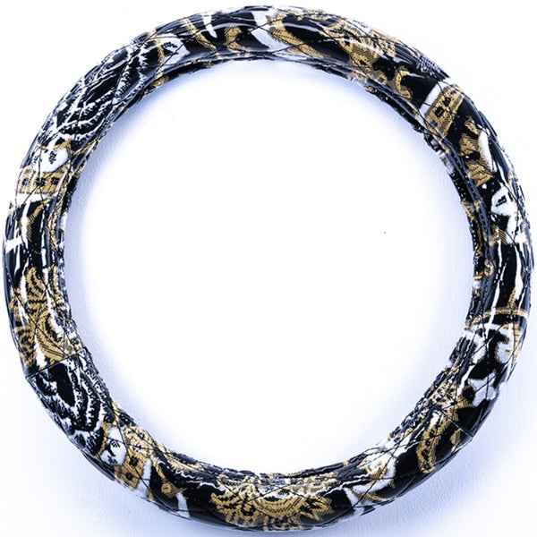 GRACE MADONNA Kinkazan-ori Steering Wheel Cover Quilted Type