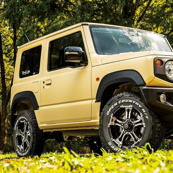 RAYS DAYTONA FDX-J Black Diamond Cut 16" Wheels for Jimny