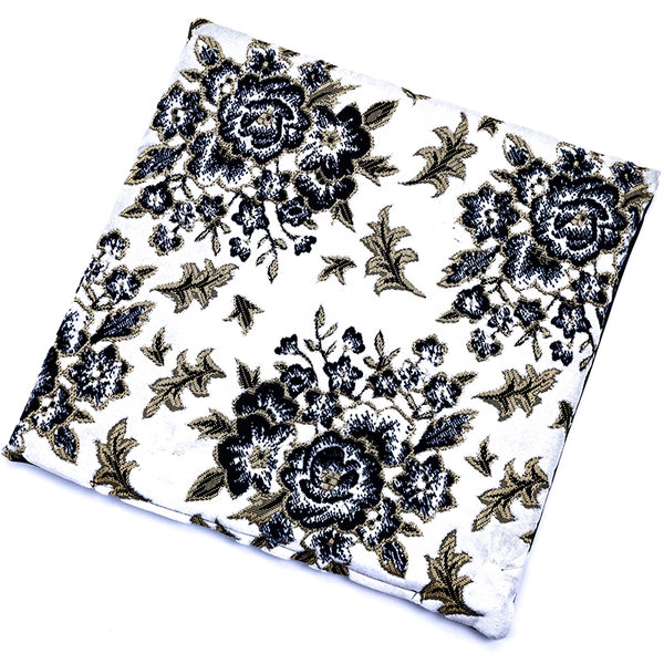 GRACE MADONNA Kinkazan-Ori Woven Fabric Zabuton Cushion