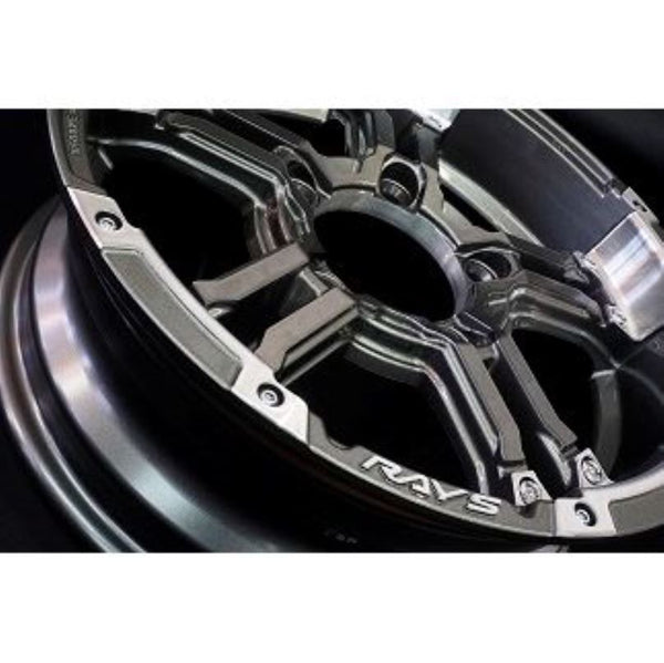 RAYS DAYTONA FDX-J Gunmetal 16" Wheels for JDM Jimny