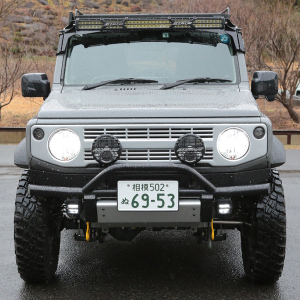 APIO Stainless Steel Front SHISHI-KARI Bumper Jimny (2018-ON)