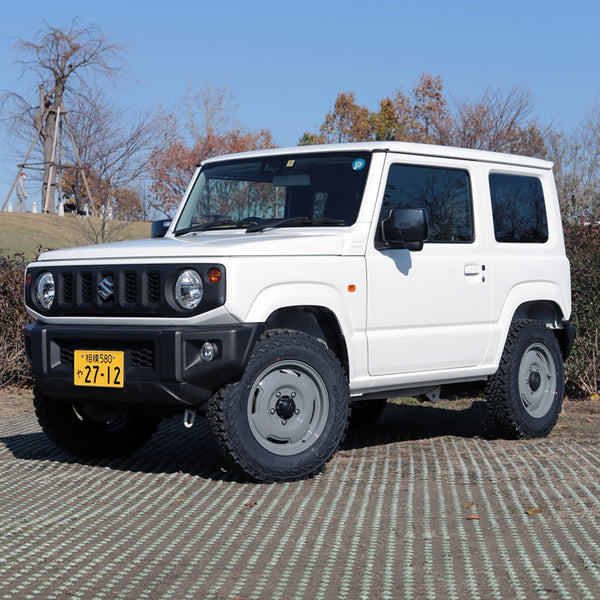 APIO WILDBOAR SR Gray 16" Wheels for JDM Jimny
