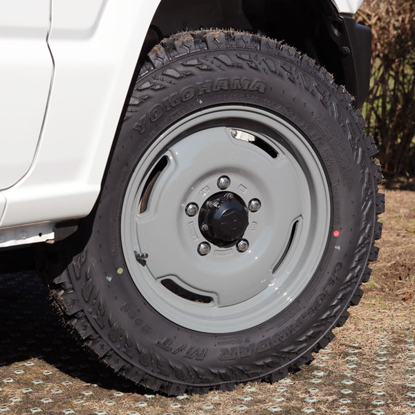 APIO WILDBOAR SR Gray 16" Wheels for JDM Jimny