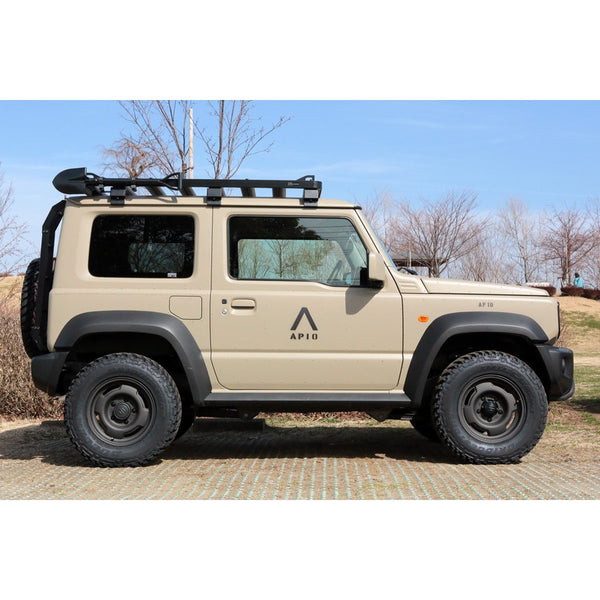 APIO WILDBOAR SR Gray 15" Wheels for Jimny