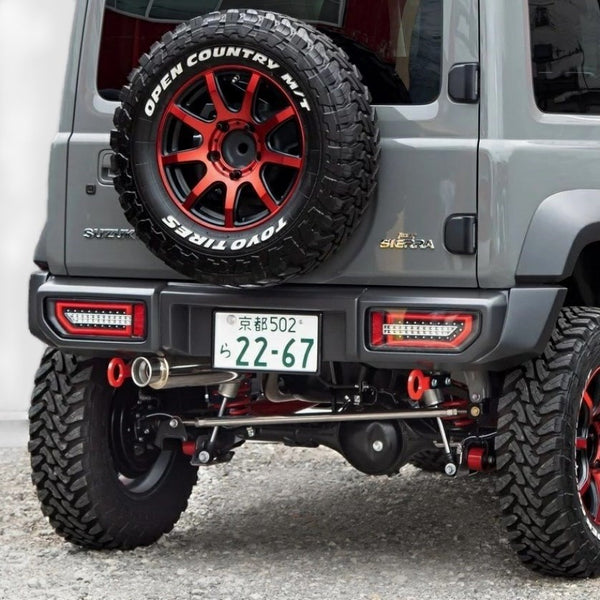 HIGH-BRIDGE FIRST Bumpers with Skid Plate Jimny (2018-ON)