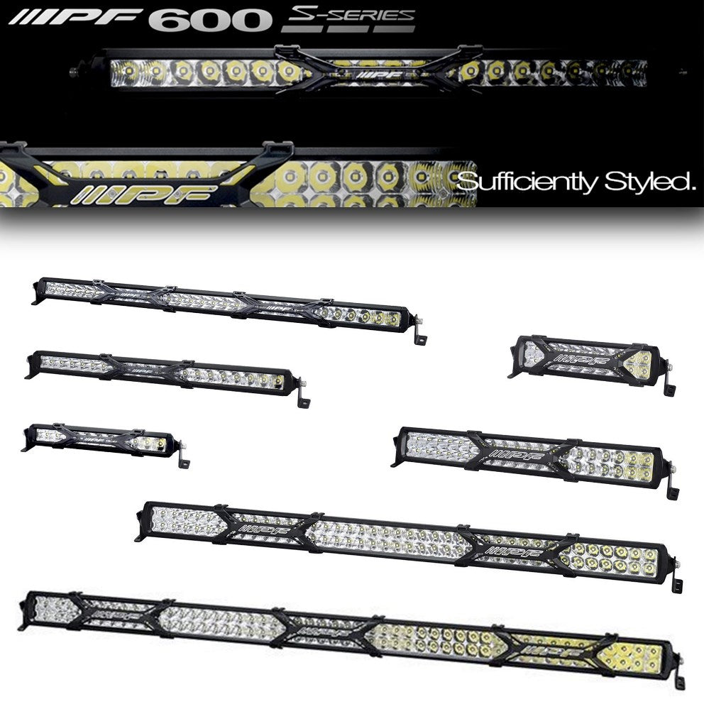 IPF Heavy-duty LED Lightbar Single-Row Double-Row Waterproof