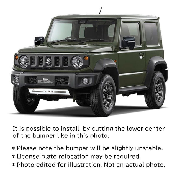 JAOS Stainless Steel Skid Plate Jimny (2018-ON)