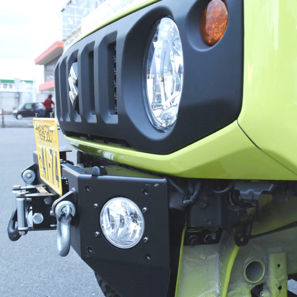 RV4 WILD GOOSE Heavy-duty Steel Front Bumper type 1 Jimny (2018-ON)