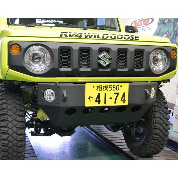 RV4 WILD GOOSE Heavy-duty Steel Front Bumper type 1 Jimny (2018-ON)