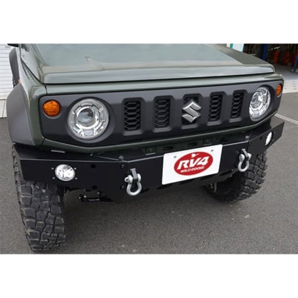 RV4 WILD GOOSE Heavy-duty Steel Front Bumper type 1 Jimny (2018-ON)