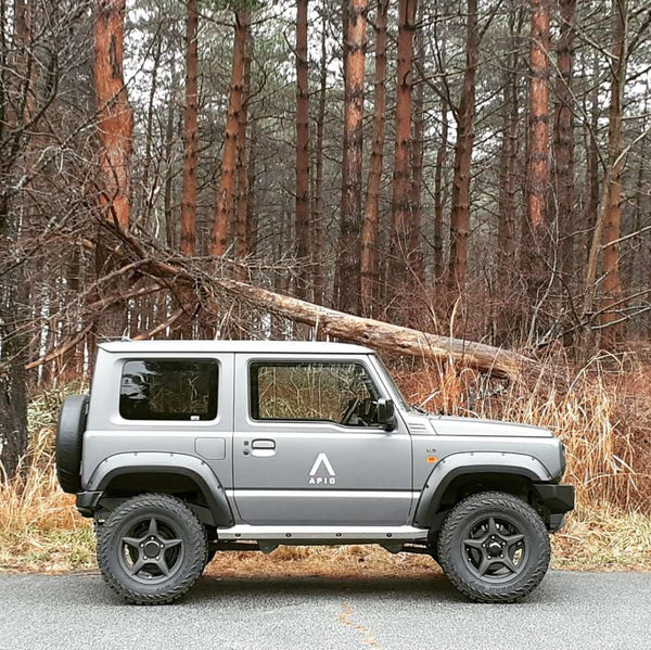 APIO Heavy-duty Duralumin Side Sill Guards Jimny JB74 (2018-ON)