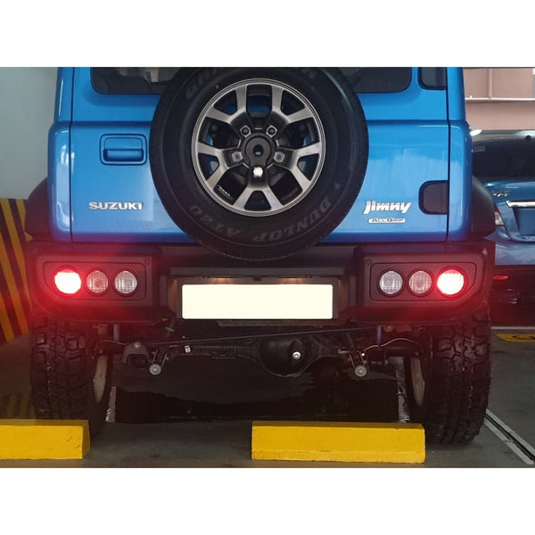 TANIGUCHI Round-type Taillight Garnish Jimny (2018-ON)