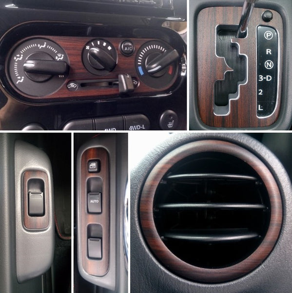 TANIGUCHI Wood Console Panel Covers Jimny (2004-2018)