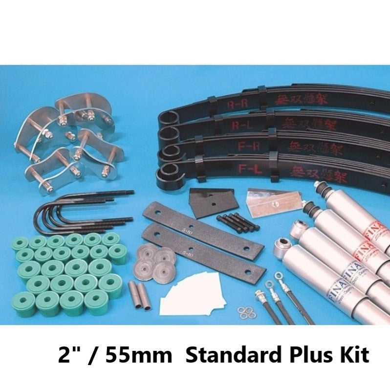 パーツ JUST LIFT 4x4 Suspension Lift Kits for Suzuki Jimny - 3'' & 4'' Inch