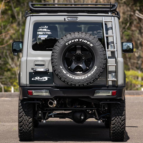 SHOWA GARAGE Narrow Stainless Steel Rear Ladder Jimny (2018-ON)