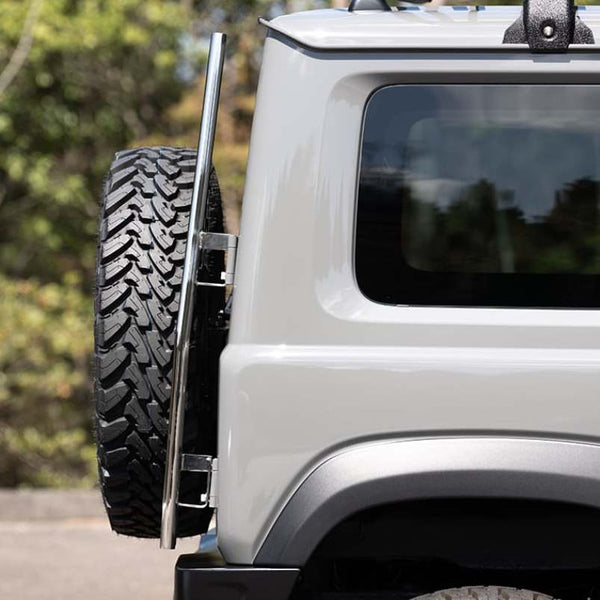 SHOWA GARAGE Narrow Stainless Steel Rear Ladder Jimny (2018-ON)